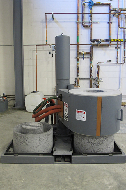 Inductotherm Lifting Turning Furnaces